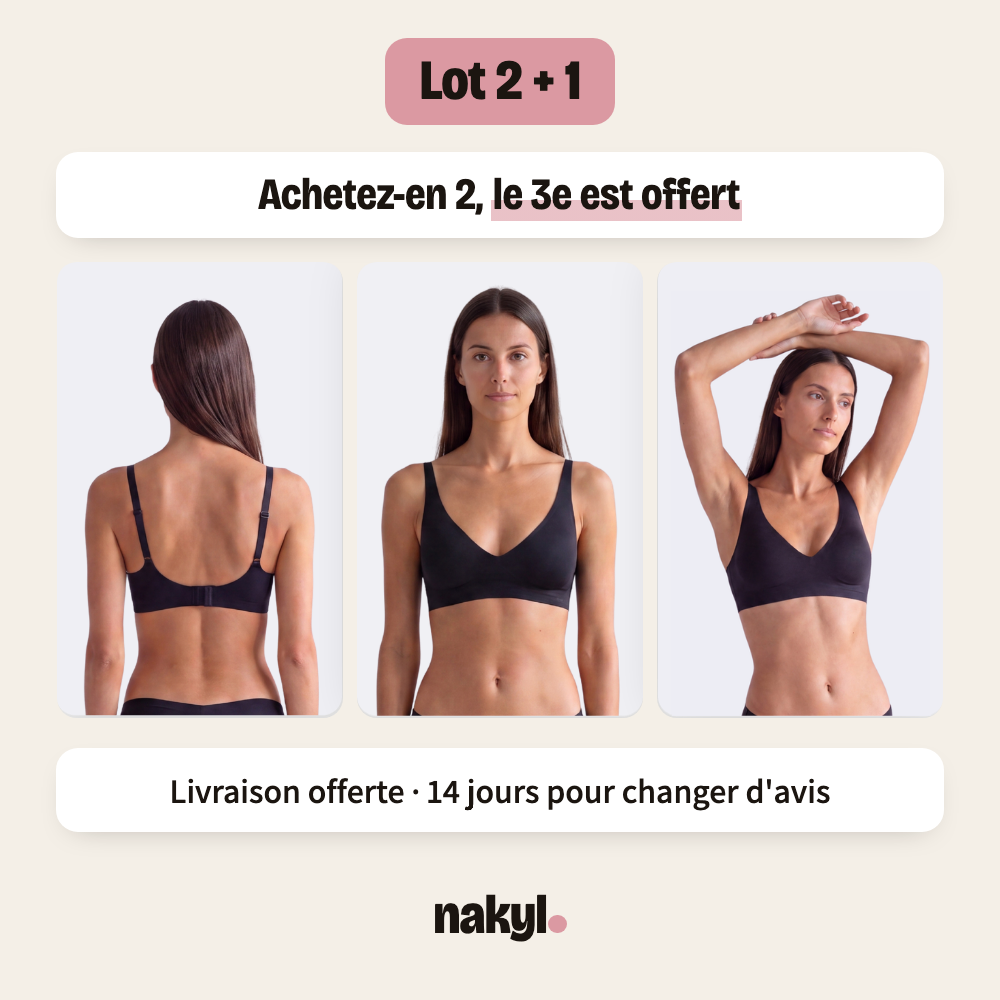 Lot 2 + 1 : achetez-en 2, le 3e est offert