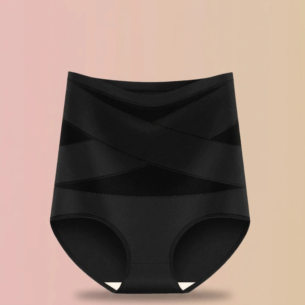 Culotte gainante taille haute noire