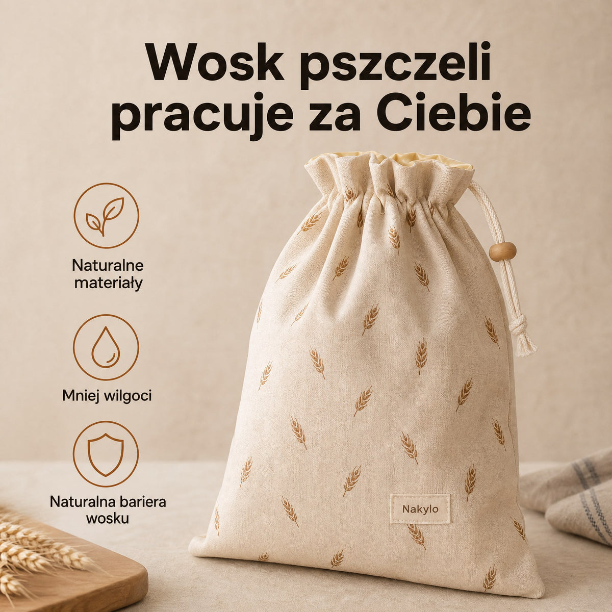 Wosk pszczeli jako naturalna bariera przed wilgocią